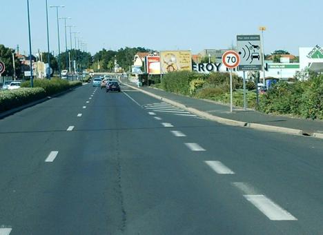 Photo du radar automatique de Clermont-Ferrand (D2009)